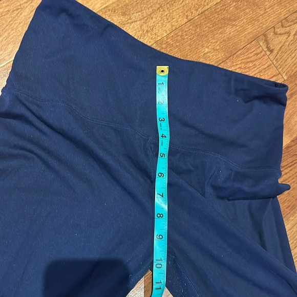 Tuff Navy skin tight  leggings Sz M - Picture 8 of 11